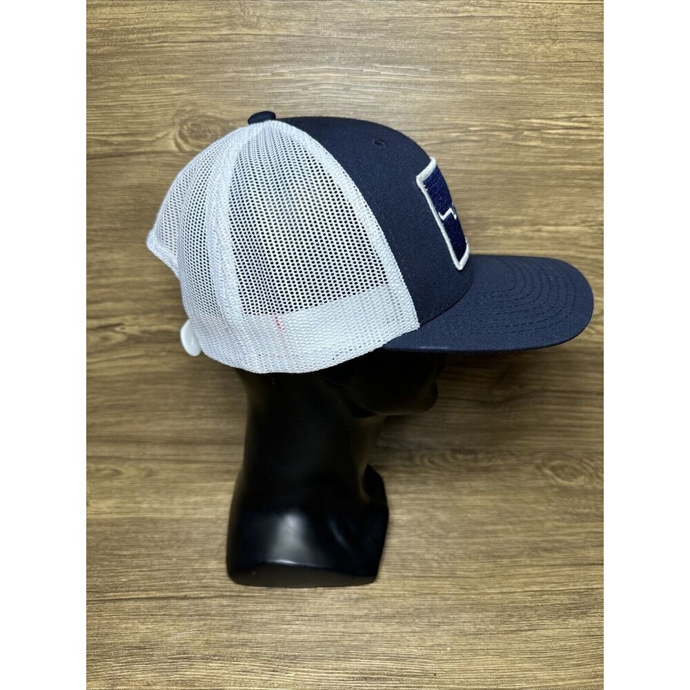 Kimes Ranch Hat Cap Snapback RWB American Flag Logo One Size Mesh Adjustable - Picture 4 of 7